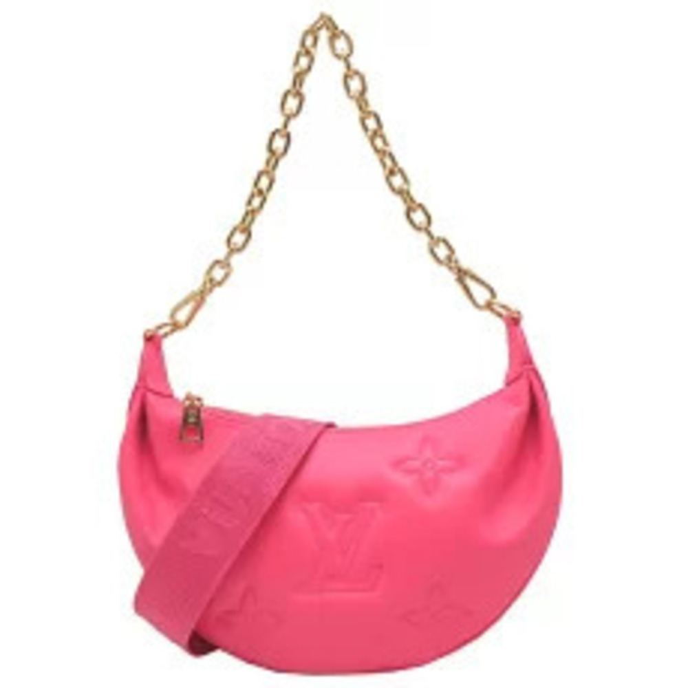 Louis Vuitton Over the Moon Handbag Leather Dragon Fruit